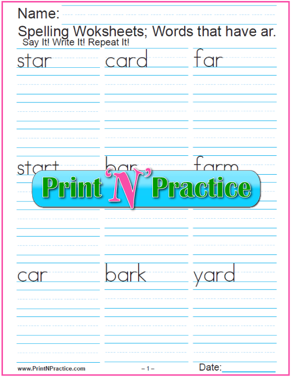 44+ Phonics Worksheets: Practice Phonograms Copywork