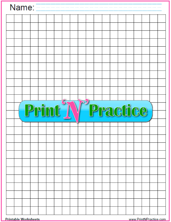 graph paper template for kids