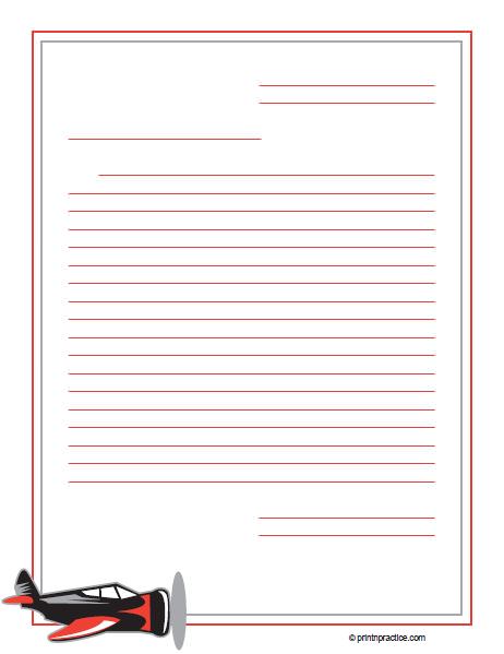 Free Printable Writing Paper - Stationary Primary Lines - Free4Classrooms