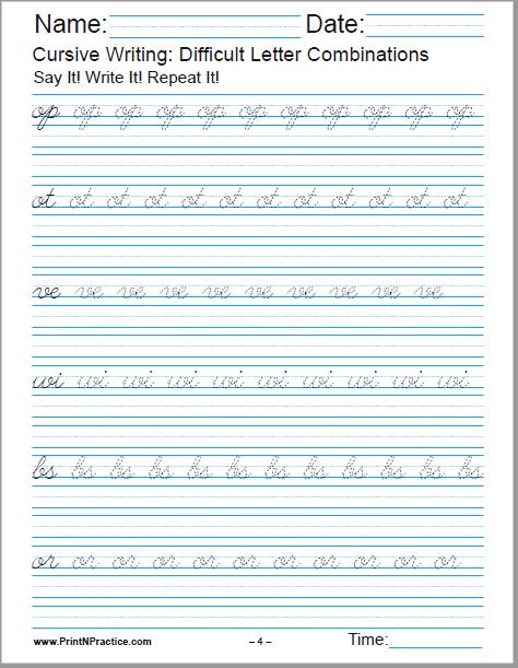 lucida handwriting practice sheets pdf
