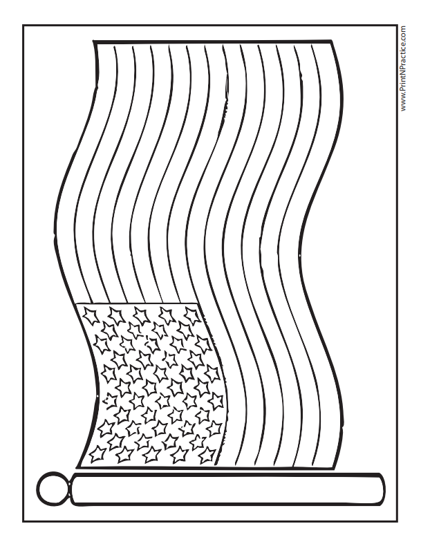 state flags of the usa coloring pages