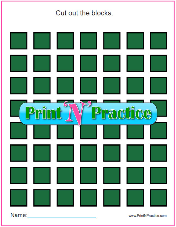 Counting Worksheets: Printable Math Worksheets