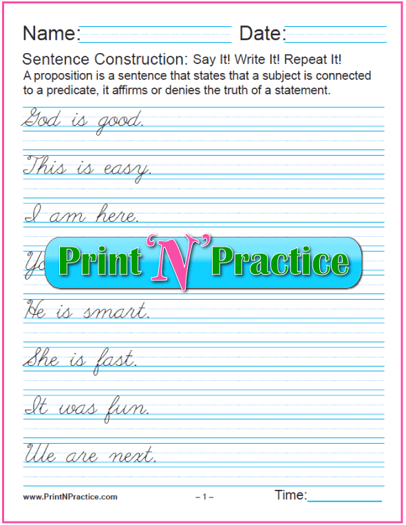 4th grade worksheets printable